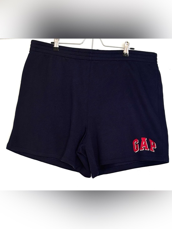 GAP Pants - Gap Logo Shorts Navy with Red Logo Size XL